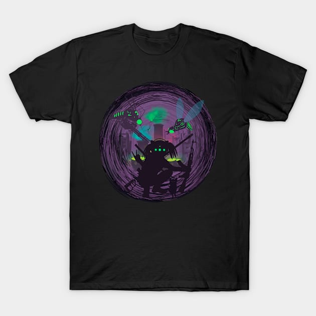 Monsters Control T-Shirt by Bongonation